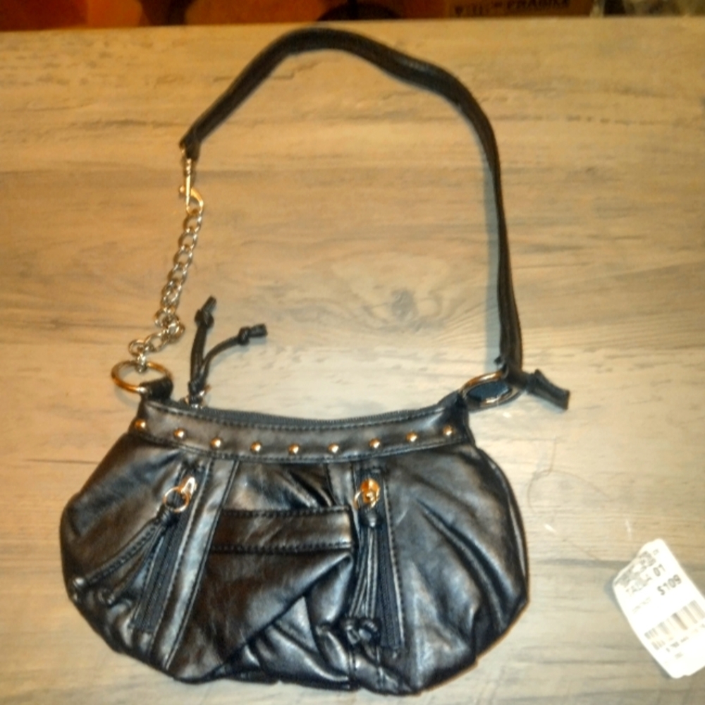 Black Leather Women's Bag